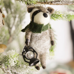 Wool Felt Forest Animal Ornaments