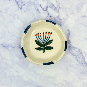 Funky Floral Trinket Dish