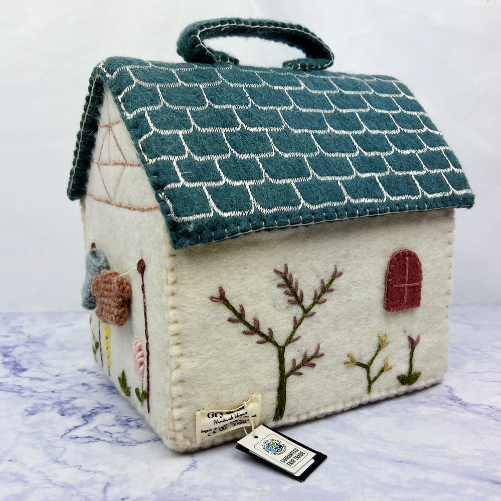 Wool Play House with Handle