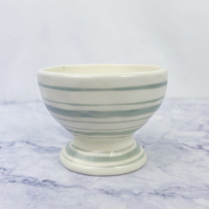 Striped Footed Bowls