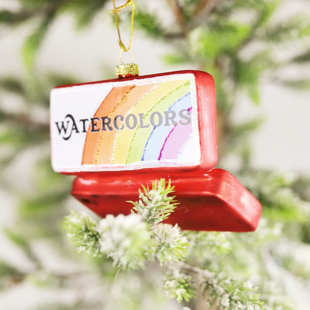Watercolors Ornament