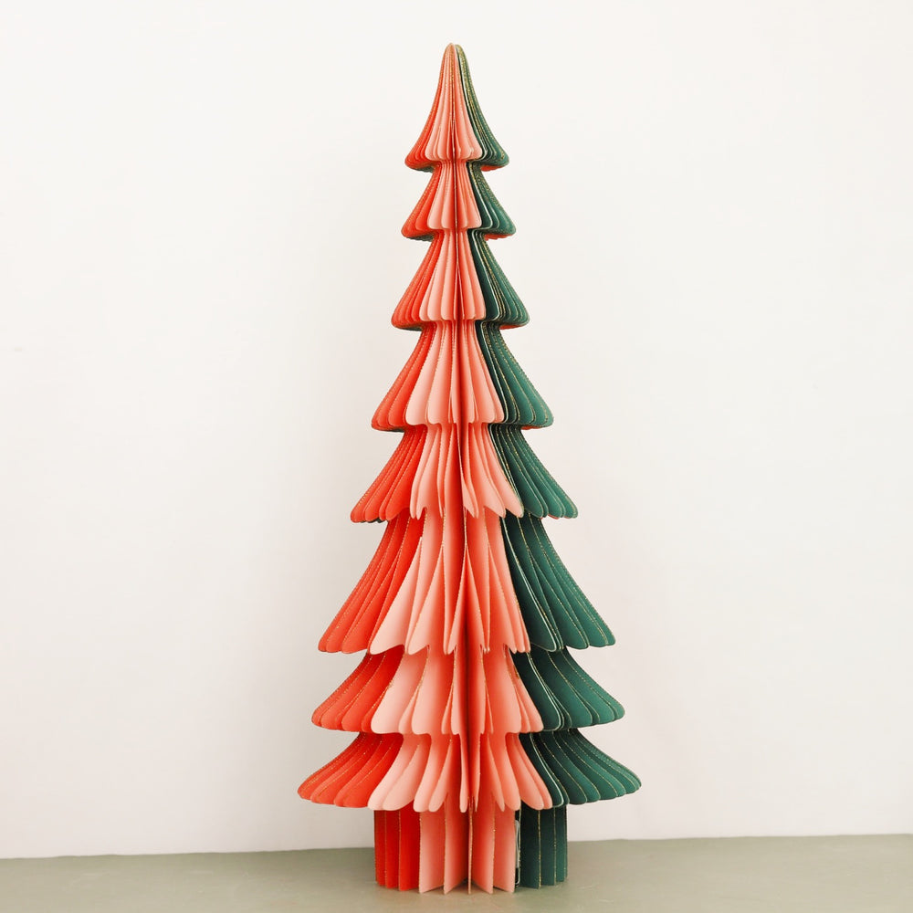 Multi-color Folding Honeycomb Tree