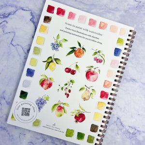 Fruit Watercolor Workbook