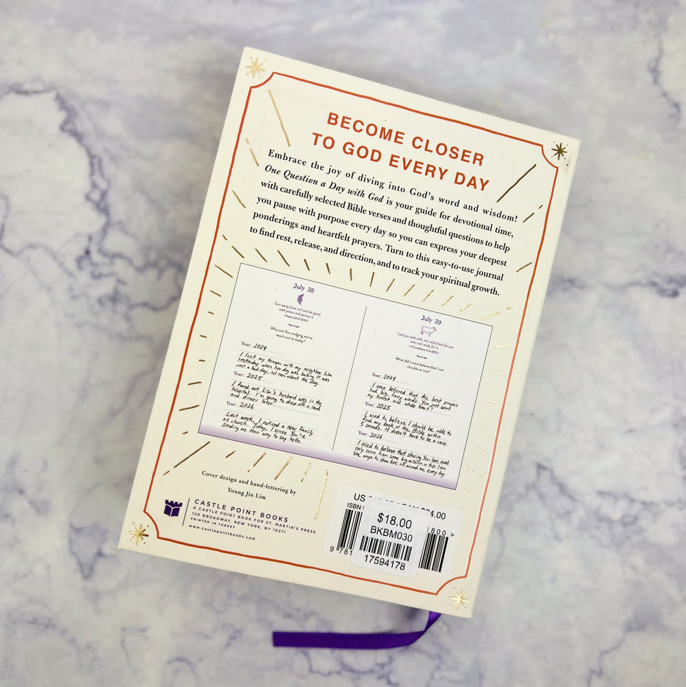 One Question A Day With God A Three-Year Journal