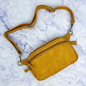 Double Zip Sling/Belt Bag