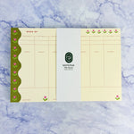 Garden Border Weekly Plan Notepad