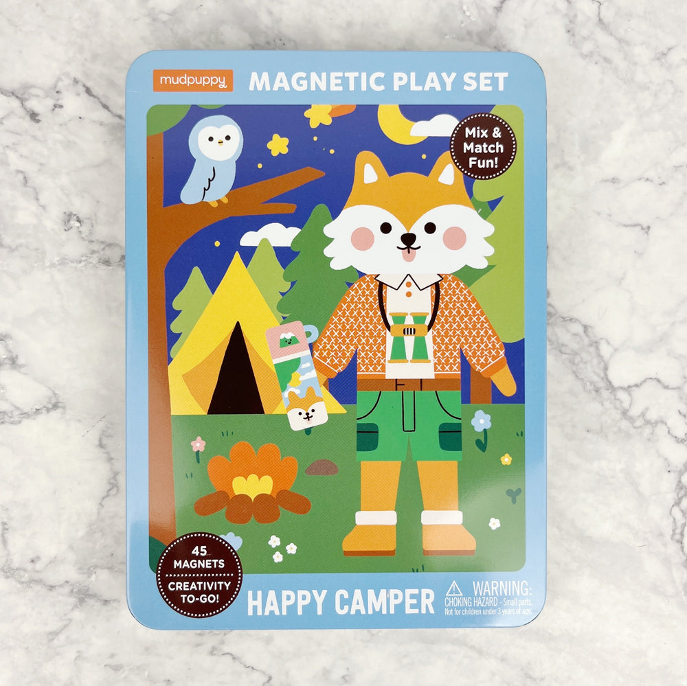 
                
                    Load image into Gallery viewer, Happy Camper Magnetic Play Set
                
            