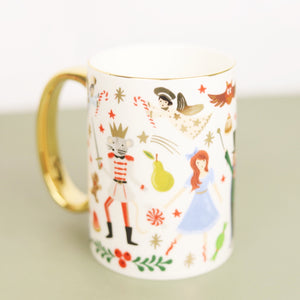 Nutcracker Ballet Porcelain Mug