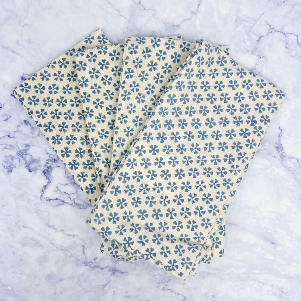 Cornflower Printed Napkin Set