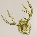 Oak Leaf Antler Wall Mount