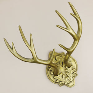 Oak Leaf Antler Wall Mount