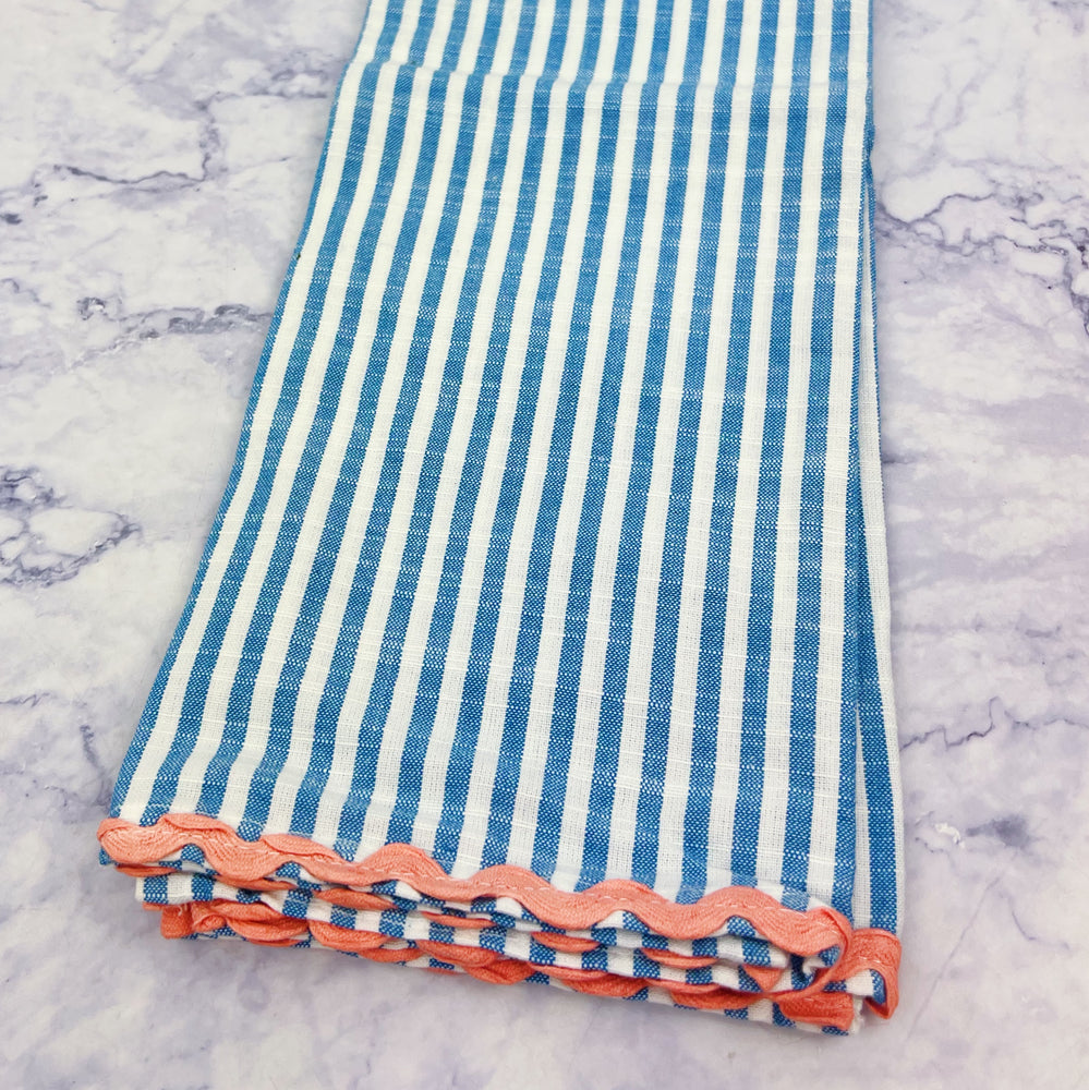 Ric Rac Stripe Tea Towel