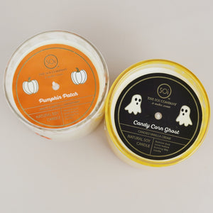 Icon Confetti Candle 12 oz - Candy Corn Ghost