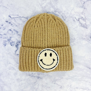 Kids Happy Face Beanie