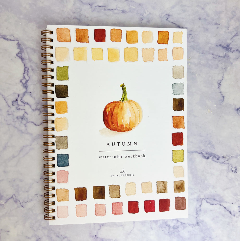 Autumn Watercolor Workbook