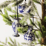 Blue China Ornament