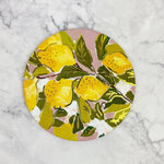 Gold Lemon Coasters