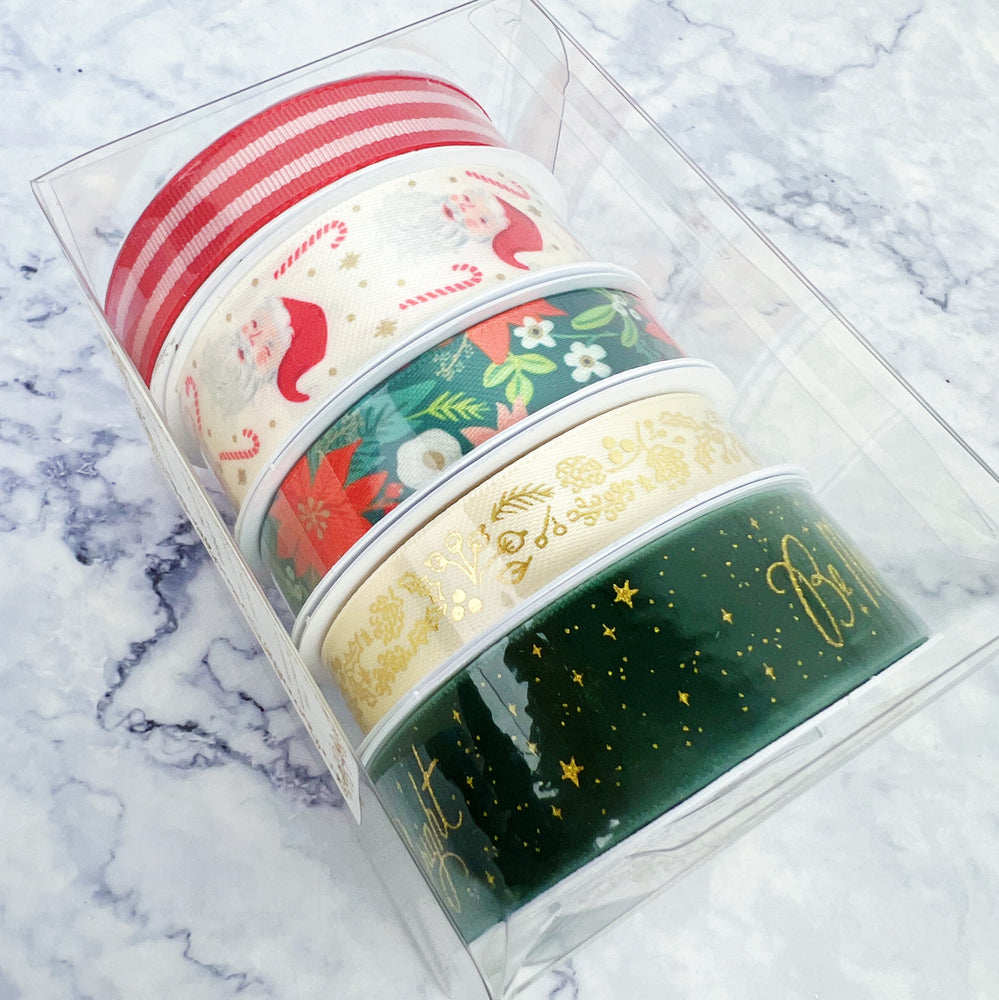 Rifle Paper Co Holiday Ribbon Set