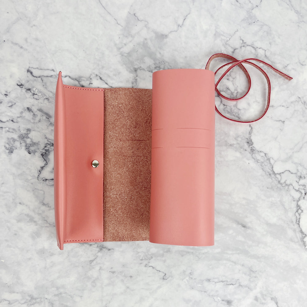 Leather Travel Cord Roll