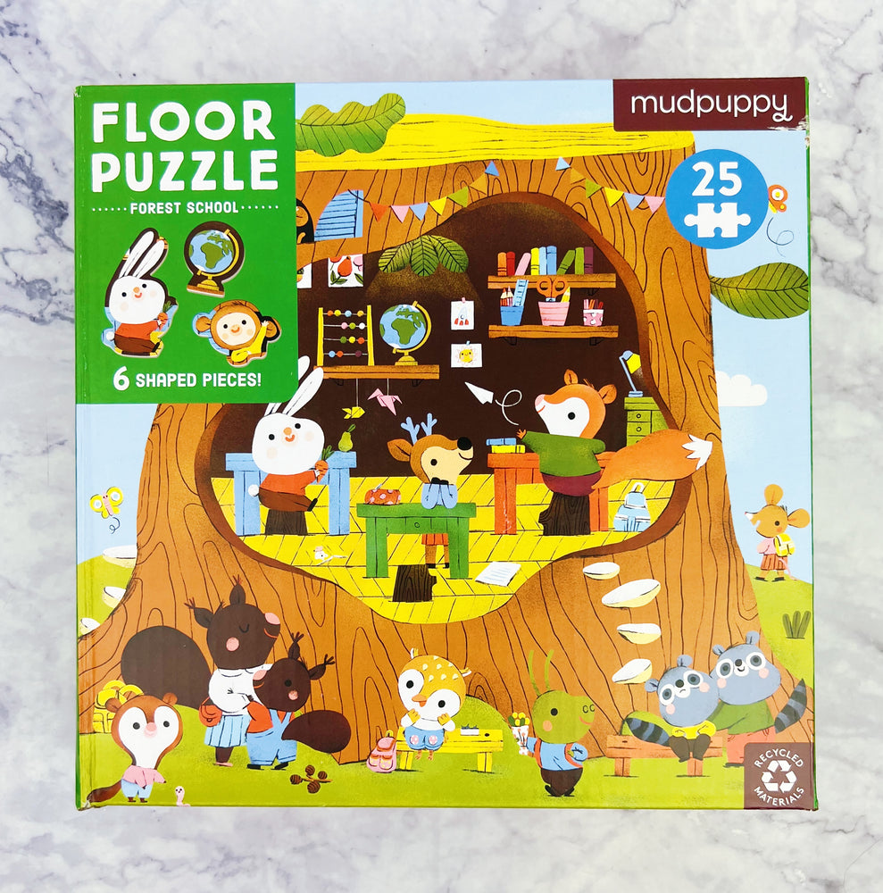 Forest School 25 Piece Floor Puzzle