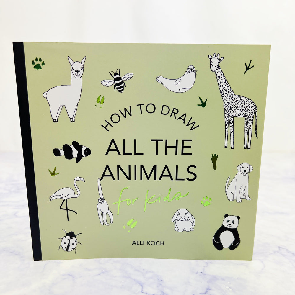 How To Draw All the Animals For Kids Book