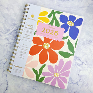 Primary Blooms Softcover 2026 Planner