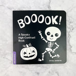 BOOOOK! A Spooky High-Contrast Board Book