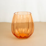 Stemless Pumpkin Glass