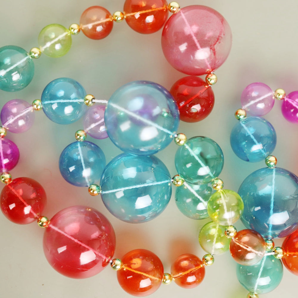 Rainbow Bauble Garland