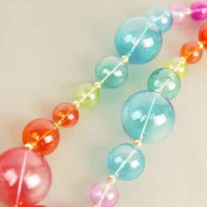 Rainbow Bauble Garland