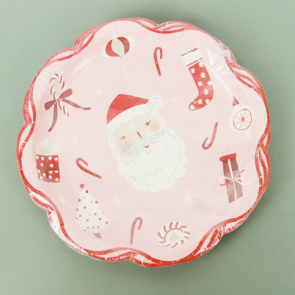 Saint Nick Icon Paper Plate