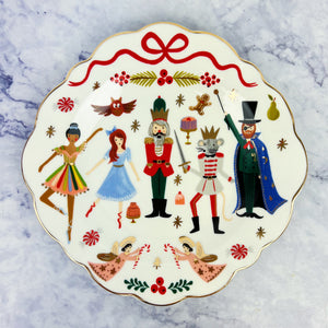 Rifle Paper Co Porcelain Nutcracker Plate