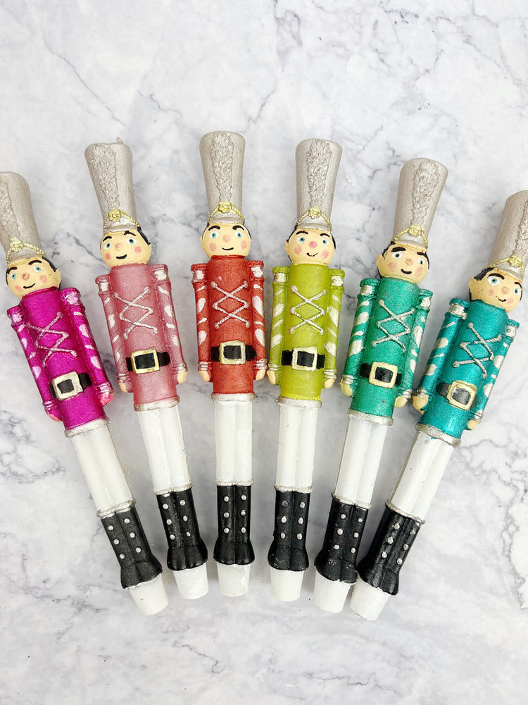 Nutcracker Taper Candle