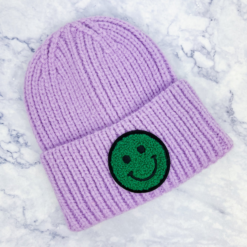 Kids Happy Face Beanie