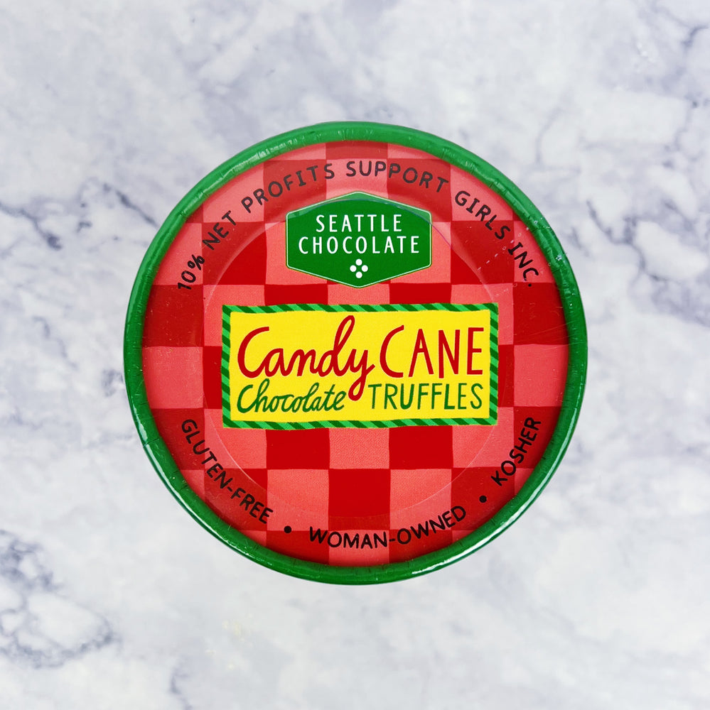 Seattle Chocolate Candy Cane Truffle Pint