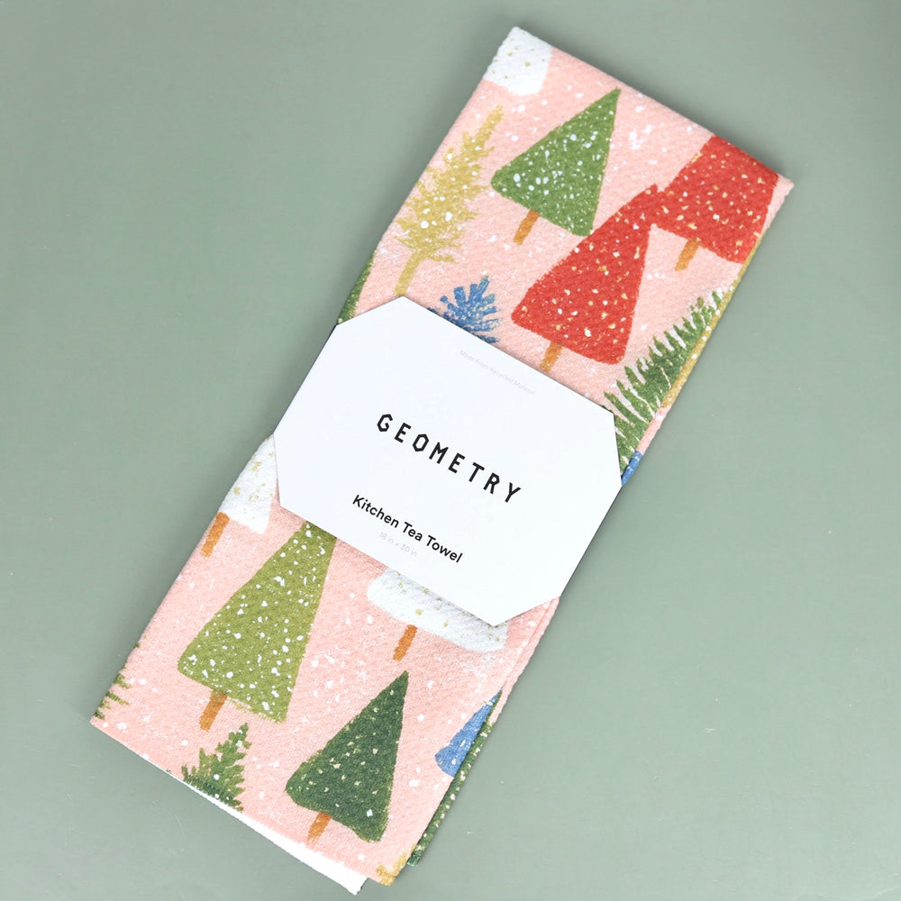 Holiday Recycled Tea Towels