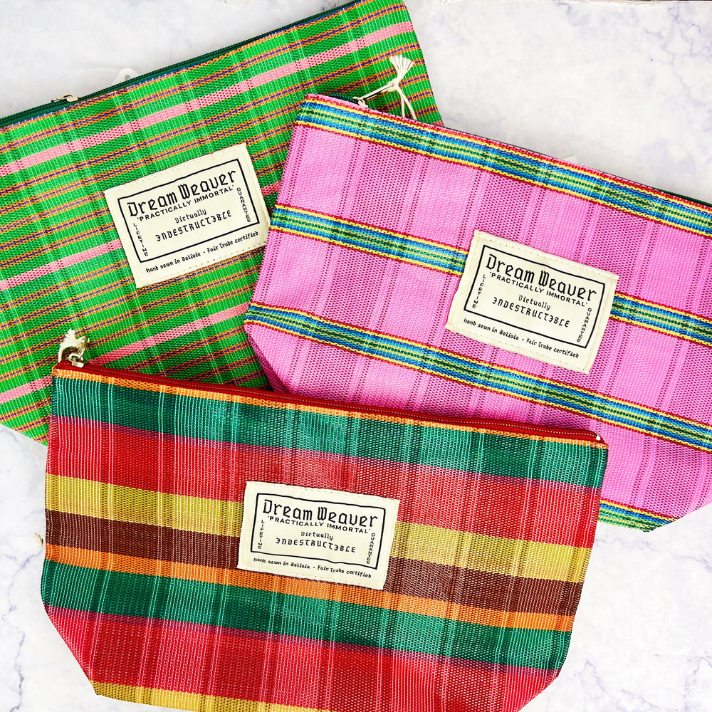 Medium Woven Pouch