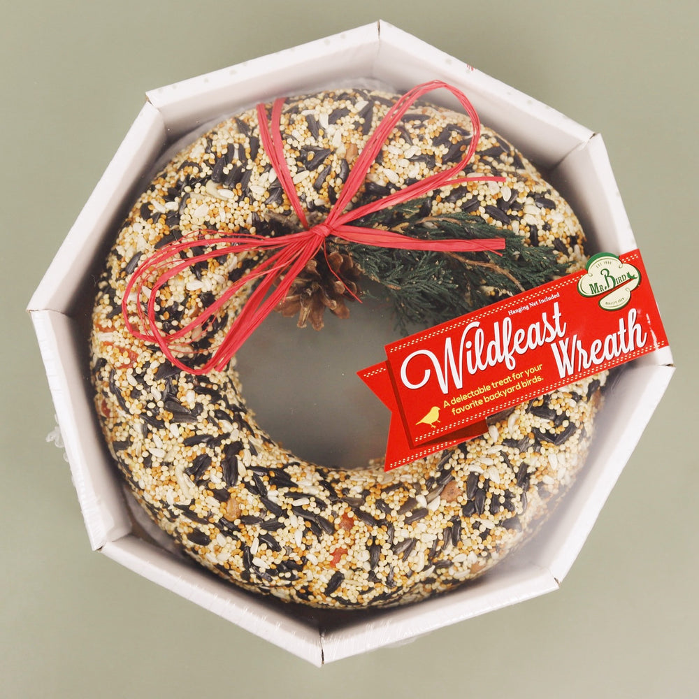 Holiday Birdseed Wreath - Wild Feast Wreath
