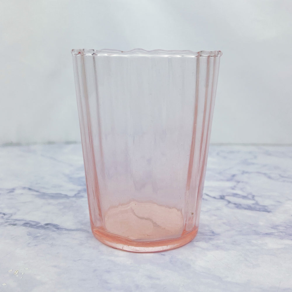 Blush Waves Drinking Glass