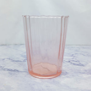 Blush Waves Drinking Glass