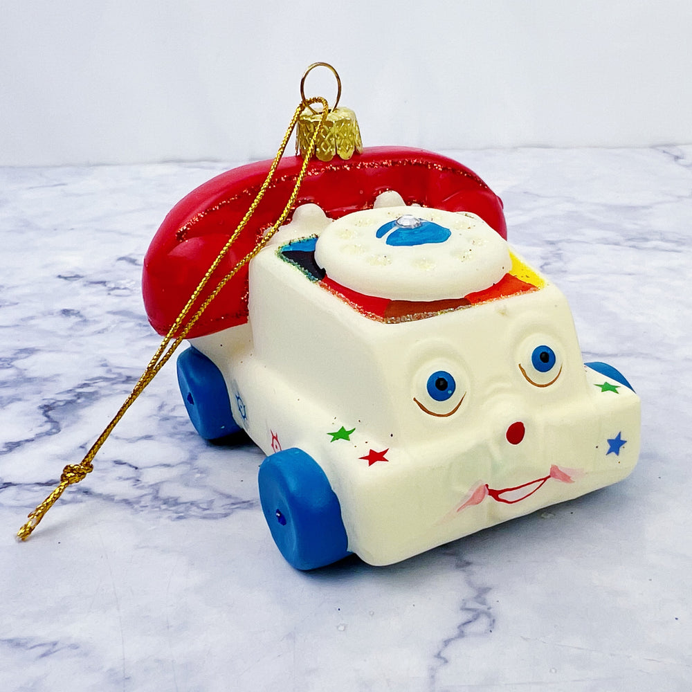 Vintage Toy Phone Ornament