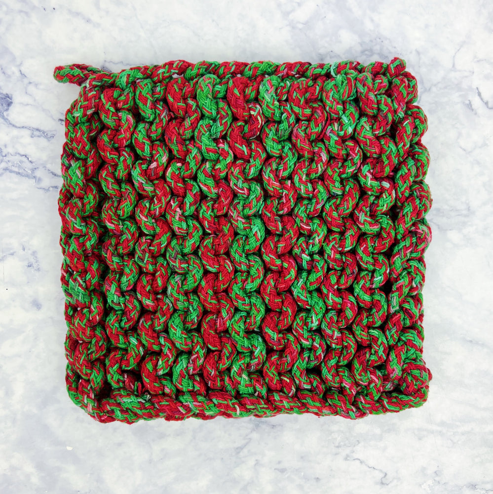 Holiday Woven Pot Holders