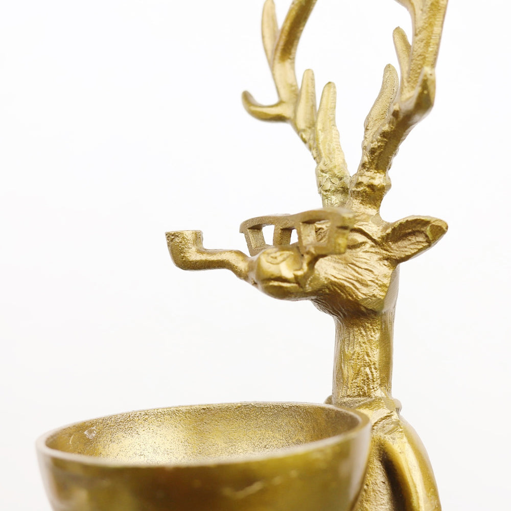Gold Animal Dish Stand