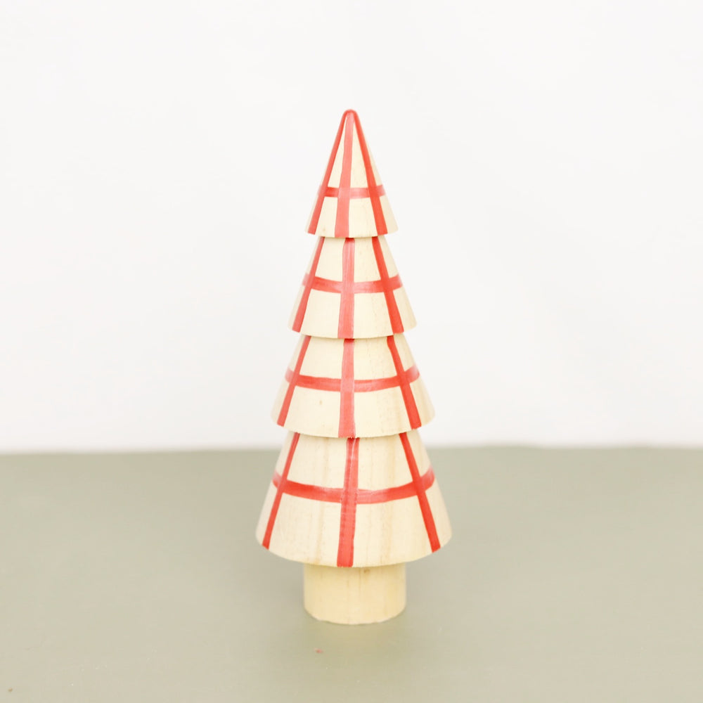 Patterned Wooden Trees
