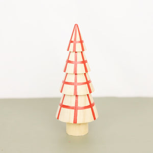 Patterned Wooden Trees