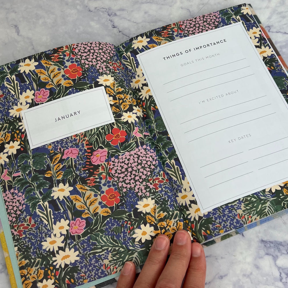 Gouache Floral Diary