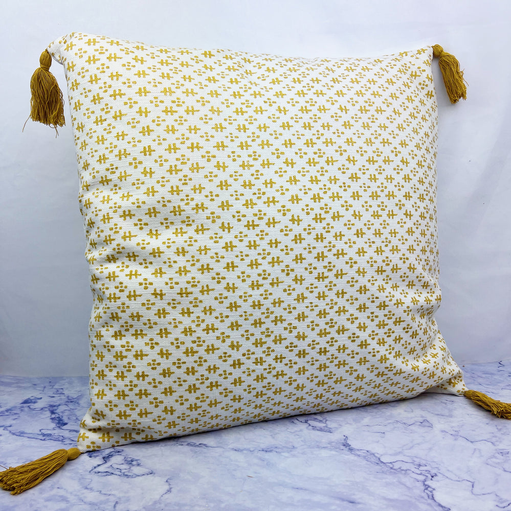 Cornflower Tassel Pillow