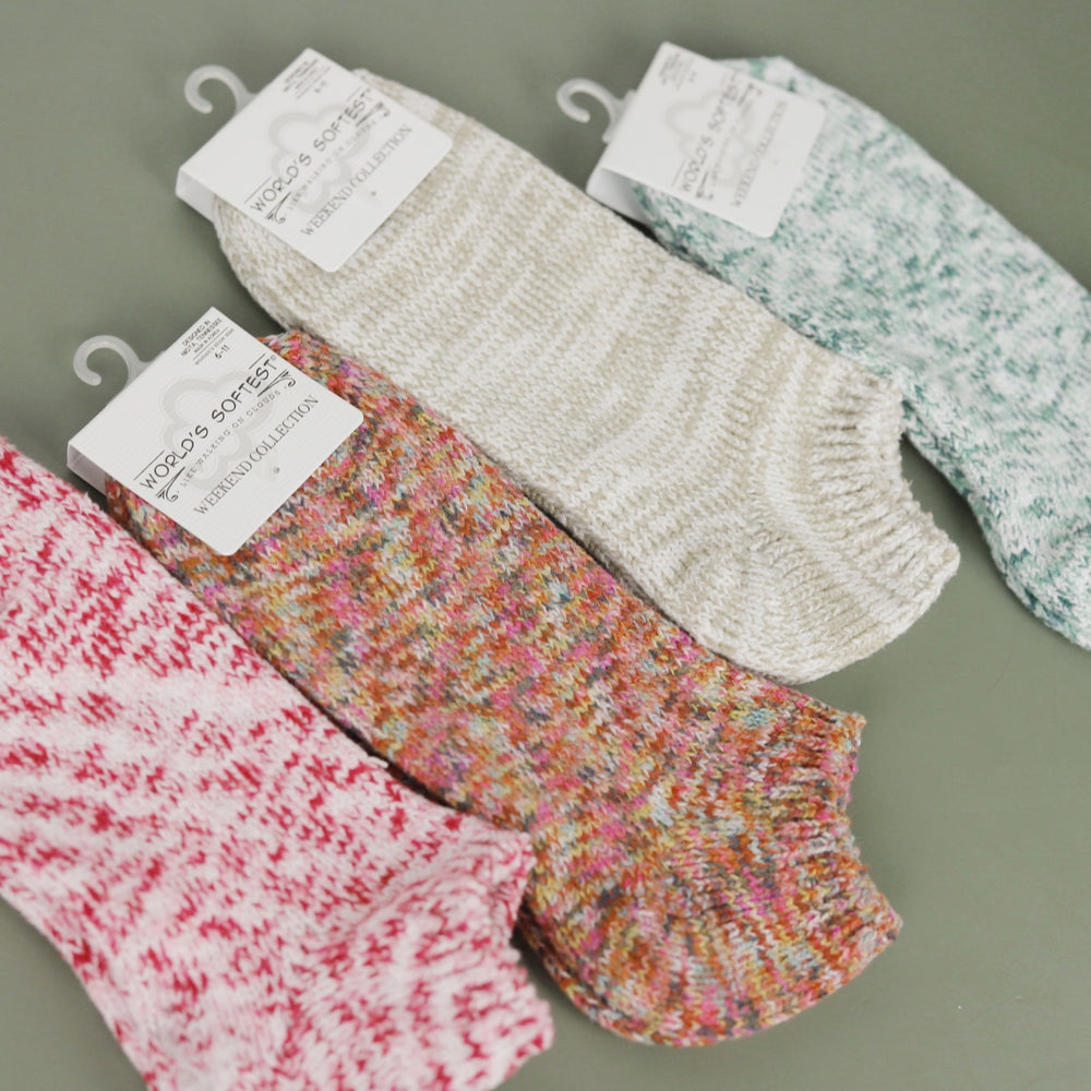Restful Weekend Socks - Mushroom