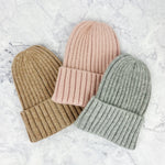 Earth-Toned Beanie Hats