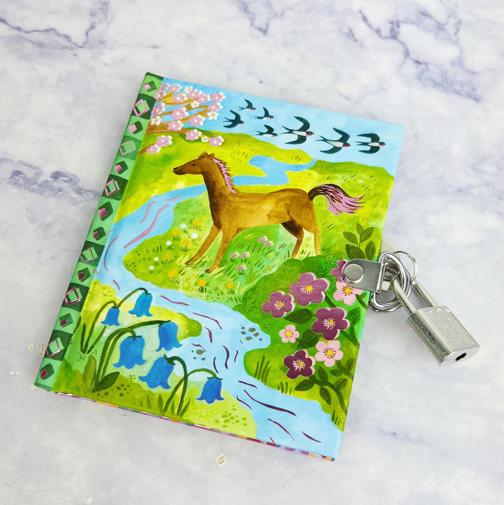 A Very Small Journal with Lock and Key